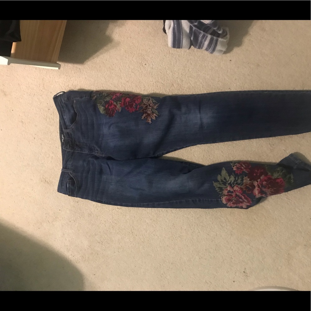 Flower Jeans